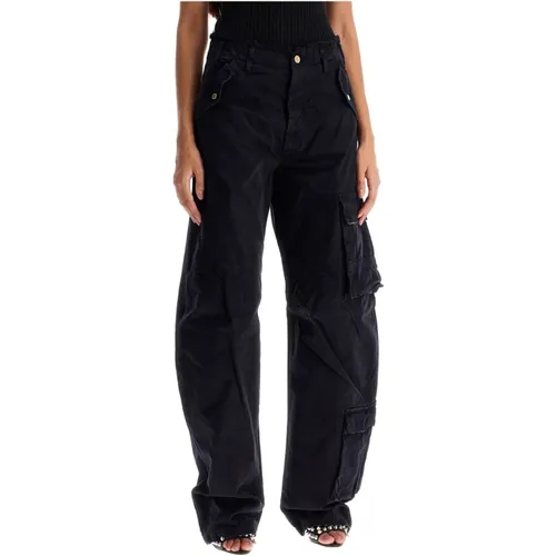 Cargo Pants with Multi-Pocket Design , female, Sizes: W28 - Darkpark - Modalova