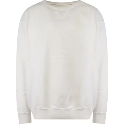 Cotton Crew-neck Sweatshirt Ss23 , male, Sizes: M - Maison Margiela - Modalova