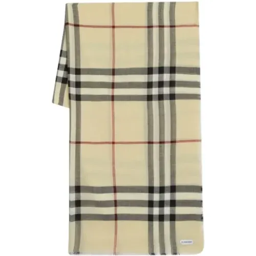 Wool scarves , female, Sizes: ONE SIZE - Burberry - Modalova