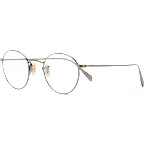 Goldene Optische Brille Must-Have , Herren, Größe: 47 MM - Oliver Peoples - Modalova
