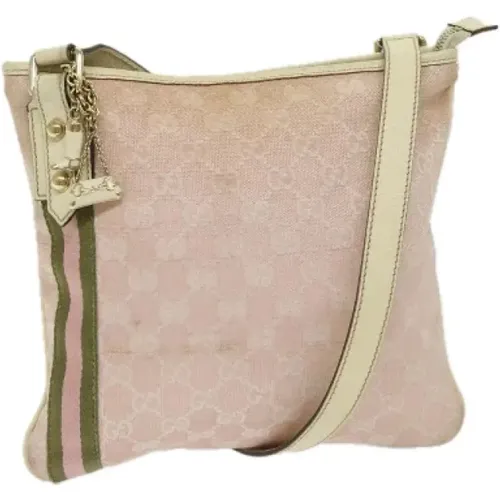 Pre-owned Cross Body Bags, female, , Size: ONE SIZE Pre-owned Canvas gucci-bags - Gucci Vintage - Modalova