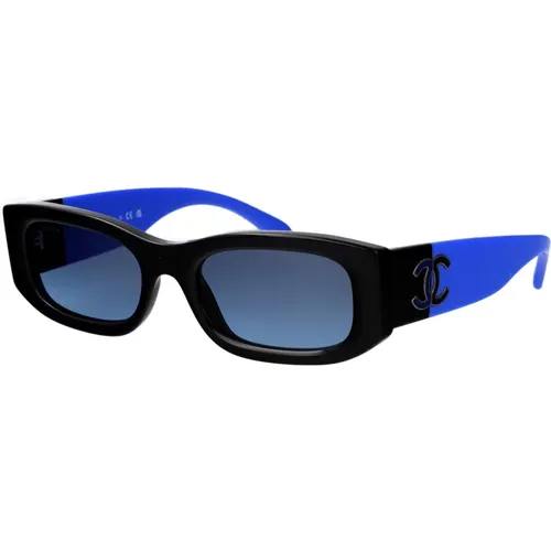 Stylish Sunglasses with Model 0Ch5525 , female, Sizes: 52 MM - Chanel - Modalova