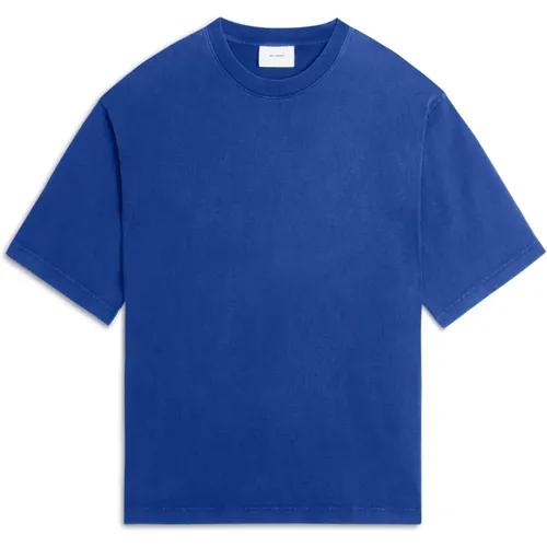 T-Shirt mit Bestickter Typo , Herren, Größe: XS - Axel Arigato - Modalova