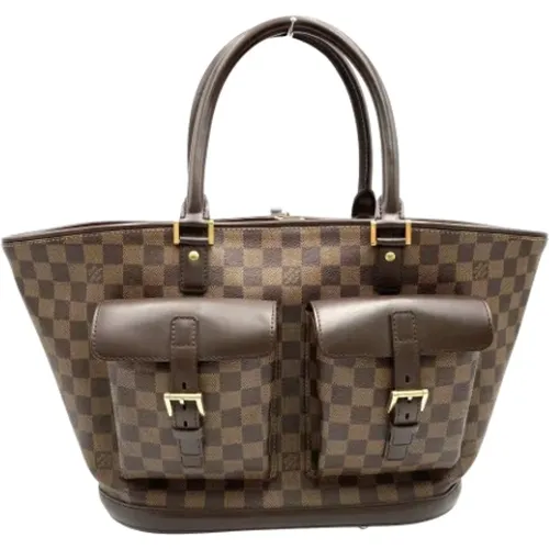 Pre-owned Tote Bags, female, , Size: ONE SIZE Pre-owned Canvas louis-vuitton-bags - Louis Vuitton Vintage - Modalova