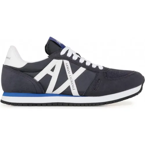 Niedrige Sneakers , Herren, Größe: 41 EU - Armani Exchange - Modalova