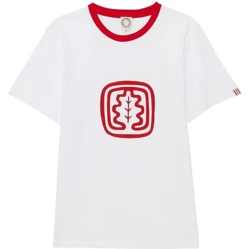 Ikonic Oscar Rundhals T-Shirt, Rot,Ikones Grünes Rundhals T-Shirt,Shirts - Ines De La Fressange Paris - Modalova