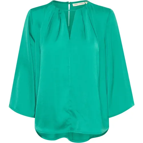 Elegant Notoiw Blouse Emerald , female, Sizes: L - InWear - Modalova