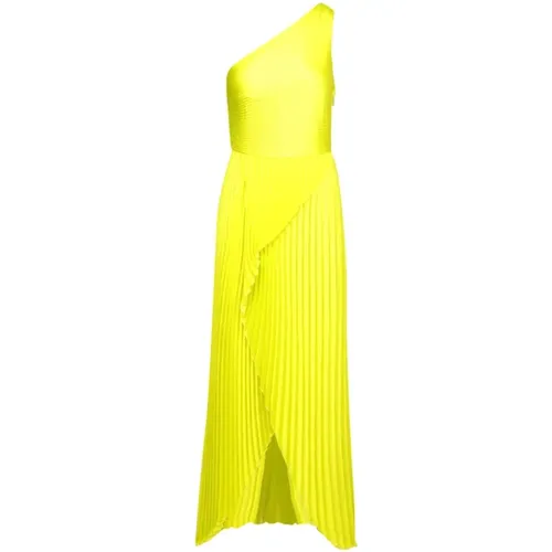 Yellow Dress , female, Sizes: L, 2XS, XS - Simona Corsellini - Modalova