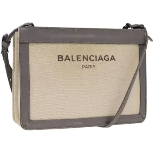 Pre-owned Cross Body Bags, female, , Size: ONE SIZE Pre-owned Canvas balenciaga-bags - Balenciaga Vintage - Modalova