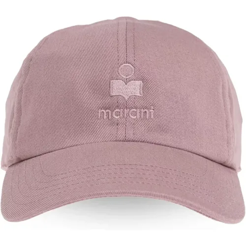 Caps, female, , Size: 59 CM Lilac Tomas Hat - Isabel marant - Modalova