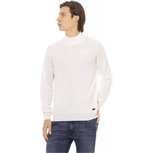 Turtlenecks, male, , Size: L Monogram Turtleneck Sweater for Men - Baldinini - Modalova