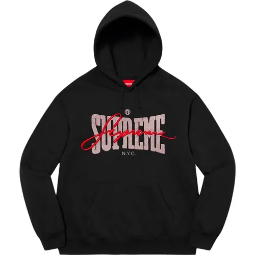 Chenille Hooded Sweatshirt Limited Edition , male, Sizes: L, S, M - Supreme - Modalova