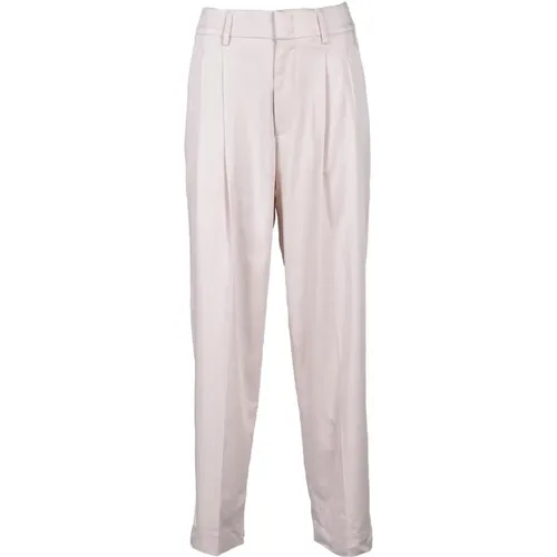 Tapered Trousers, female, , Size: W29 trousers - Dondup - Modalova