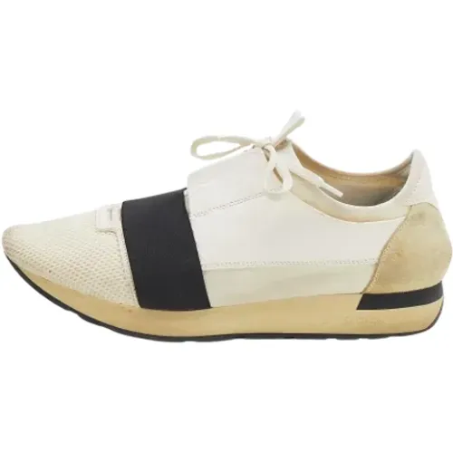 Pre-owned Sneakers, female, , Size: 14 US Pre-owned Leather sneakers - Balenciaga Vintage - Modalova