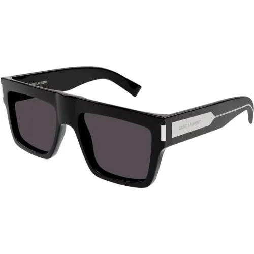 SL 628 - Stilvolle und Glamouröse Brille , Herren, Größe: 55 MM - Saint Laurent - Modalova