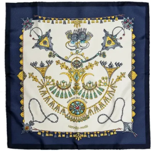 Pre-owned Scarves, female, , Size: ONE SIZE Pre-owned Silk scarves - Hermès Vintage - Modalova