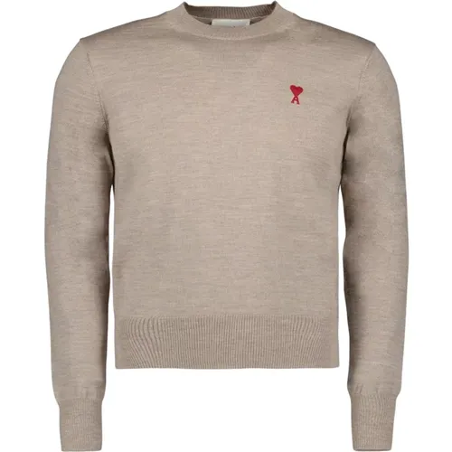 Heart Friend Sweater , male, Sizes: S, XS - Ami Paris - Modalova