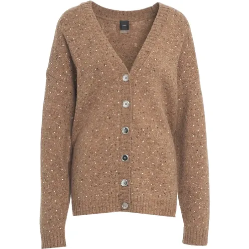 Cardigans, female, , Size: L Marche Cardigan - pinko - Modalova
