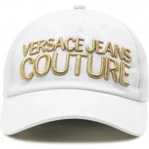 Caps, unisex, , Size: ONE SIZE Embroidery Cap - Elevate Your Style - Versace Jeans Couture - Modalova