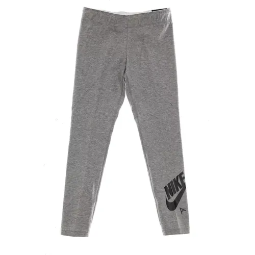 Baumwoll Leggings Slim Fit Swoosh Logo - Nike - Modalova