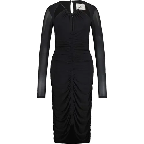 Elegant Dress with Unique Neckline and Cut-Outs , female, Sizes: 2XS, M, S - Isabel marant - Modalova