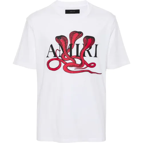 Bedruckte Crew Neck T-shirts und Polos , Herren, Größe: XL - Amiri - Modalova