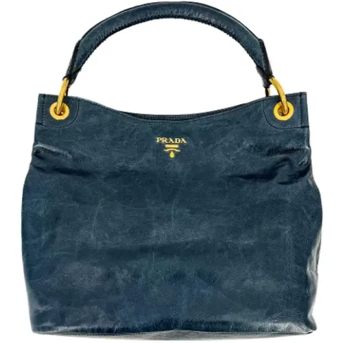 Pre-owned Tote Bags, female, , Size: ONE SIZE Pre-owned Leather prada-bags - Prada Vintage - Modalova