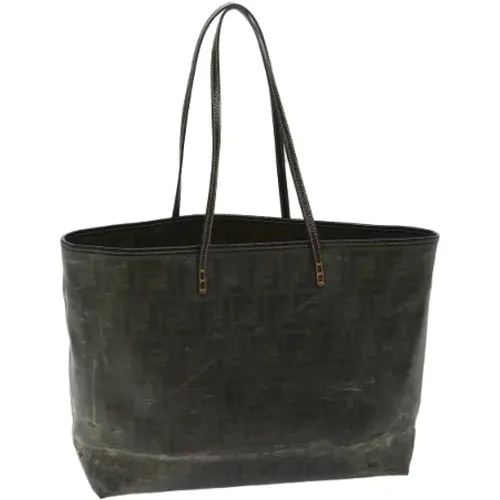 Pre-owned Tote Bags, female, , Size: ONE SIZE Pre-owned Canvas totes - Fendi Vintage - Modalova