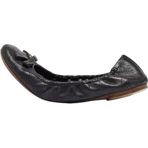 Pre-owned Flats, female, , Size: 9 1/2 US Pre-owned Leather flats - Louis Vuitton Vintage - Modalova