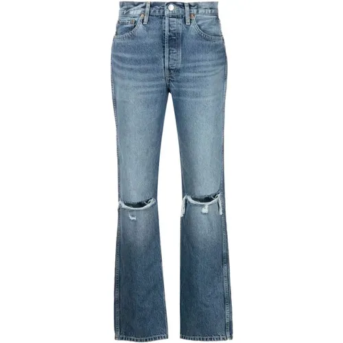 Flared Jeans , female, Sizes: W24, W25 - Re/Done - Modalova