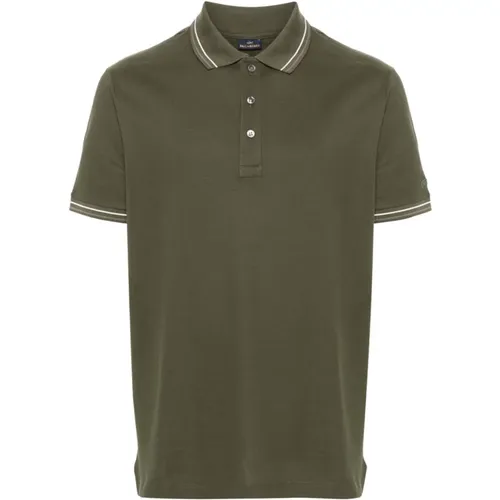 Organisches Baumwoll-Polo-Shirt , Herren, Größe: 3XL - PAUL & SHARK - Modalova