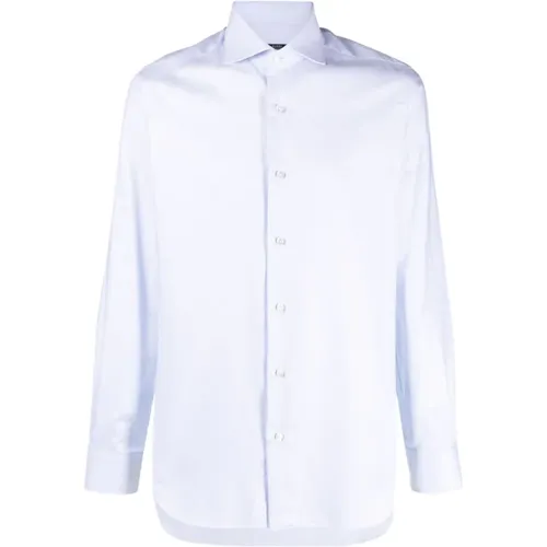 Weiße Hemden für Männer Aw23 , Herren, Größe: 3XL - Barba - Modalova