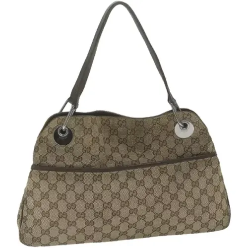 Pre-owned Canvas gucci-bags , female, Sizes: ONE SIZE - Gucci Vintage - Modalova