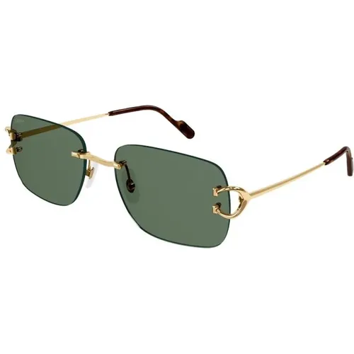 Sunglasses , male, Sizes: 59 MM - Cartier - Modalova