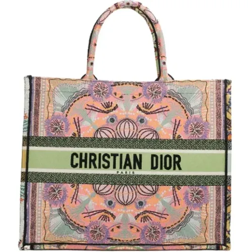 Pre-owned Tote Bags, female, , Size: ONE SIZE Pre-owned Canvas dior-bags - Dior Vintage - Modalova