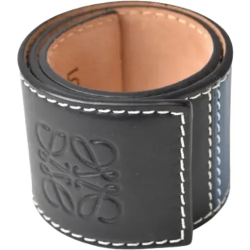 Pre-owned Jewellery, male, , Size: ONE SIZE Pre-owned Leather bracelets - Loewe Pre-owned - Modalova