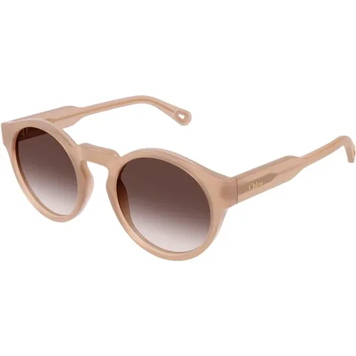 Stylische Sonnenbrille , Damen, Größe: 52 MM - Chloé - Modalova