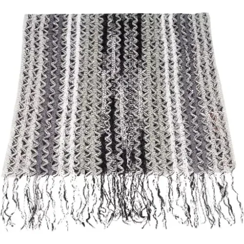 Pre-owned Scarves, female, , Size: ONE SIZE Pre-owned Knit scarves - Missoni Pre-owned - Modalova