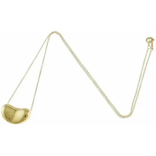 Pre-owned Jewellery, female, , Size: ONE SIZE Pre-owned Gold necklaces - Tiffany & Co. Pre-owned - Modalova