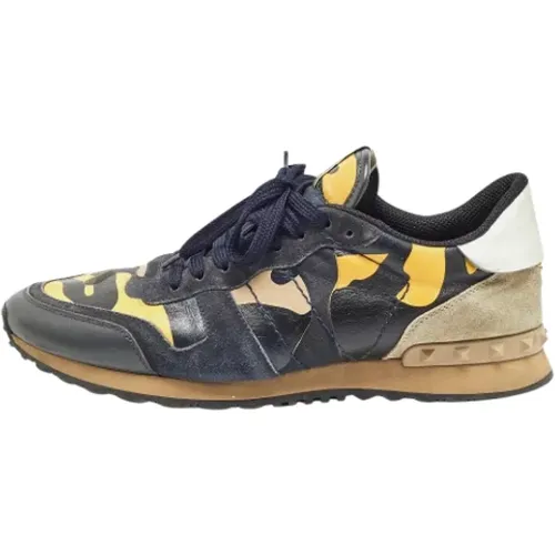 Pre-owned Sneakers, male, , Size: 10 US Pre-owned Leather sneakers - Valentino Vintage - Modalova