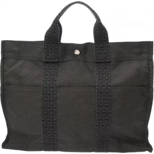 Pre-owned Tote Bags, male, , Size: ONE SIZE Pre-owned Canvas totes - Hermès Vintage - Modalova