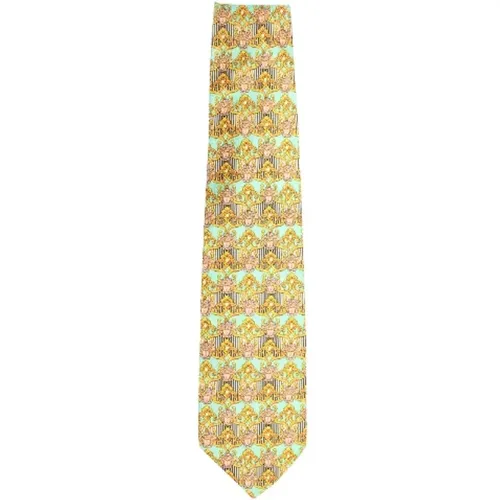 Pre-owned Accessories, male, , Size: ONE SIZE Pre-owned Silk home-office - Versace Pre-owned - Modalova