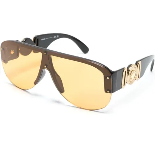 Ve4391 Gb17 Sunglasses , male, Sizes: 48 MM - Versace - Modalova