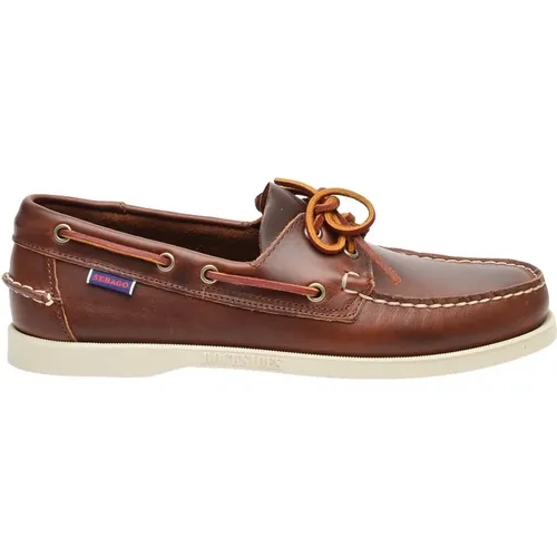 Leather Loafer , male, Sizes: 7 UK - Sebago - Modalova