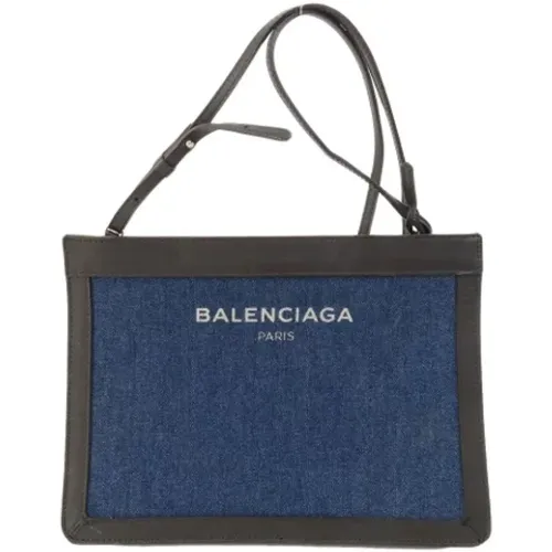 Pre-owned Cross Body Bags, female, , Size: ONE SIZE Pre-owned Denim balenciaga-bags - Balenciaga Vintage - Modalova