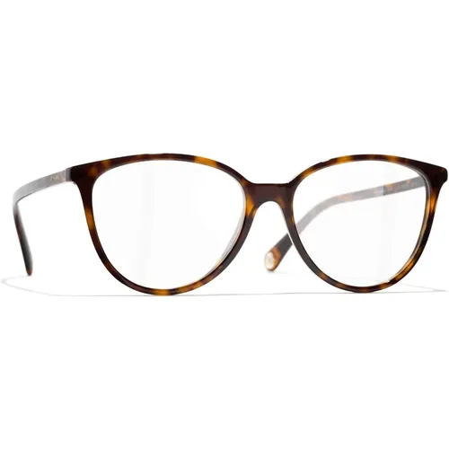 Braun/Havanna Optische Brille,CH3446 C503 Optical Frame - Chanel - Modalova