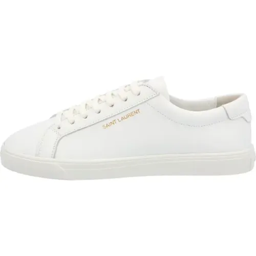 Leather sneakers , female, Sizes: 6 UK - Saint Laurent - Modalova