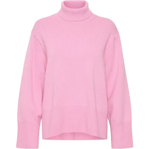 Turtlenecks, female, , Size: XS Cashmere Rose Turtleneck Pullover Sweater - InWear - Modalova