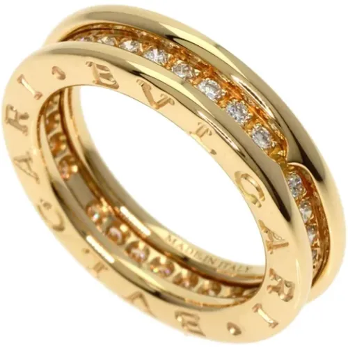 Pre-owned Jewellery, female, , Size: ONE SIZE Pre-owned Gold rings - Bvlgari Vintage - Modalova