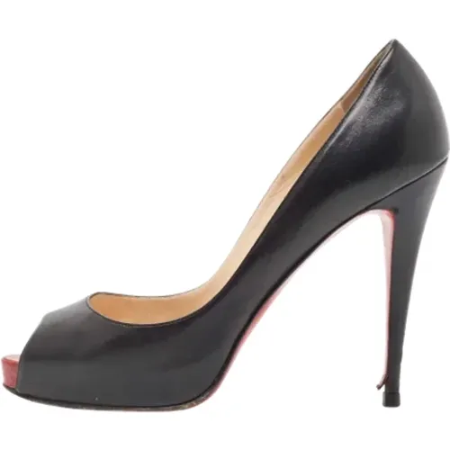 Pre-owned Pumps, female, , Size: 10 US Pre-owned Leather heels - Christian Louboutin Pre-owned - Modalova